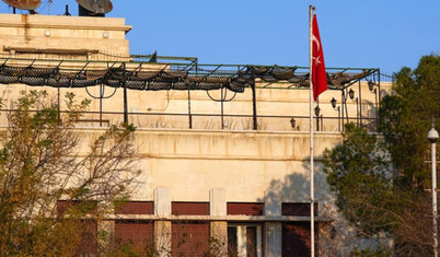 Türkiye'nin Şam Büyükelçiliği 12 yıl aradan sonra faaliyetlerine başladı