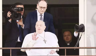 Papa 37 gün sonra taburcu edildi