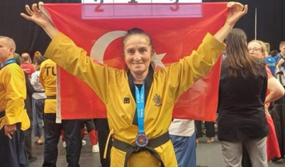 Ordulu 74 yaşındaki milli tekvandocu Avrupa Poomsae Şampiyonası'nda üçüncü oldu