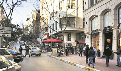 Dükkânda sanat var