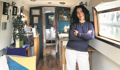 Londra’da tekne hayatı
