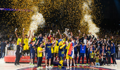 Fenerbahçe Beko şampiyonluğu yarın Göztepe Parkı'nda kutlayacak