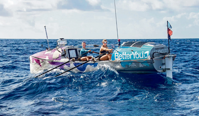 Pasifik Okyanusu’nu kürekle geçip tarih yazdılar