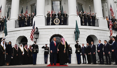 New York Times objektifinden Donald Trump - MBS zirvesi