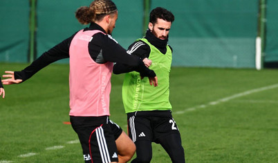 Beşiktaş’ta Rafa Silva yeniden takımla çalışmalara başladı