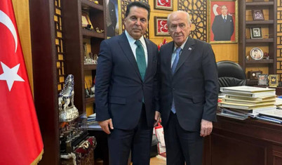 Ahmet Özer, Devlet Bahçeli'yi ziyaret etti
