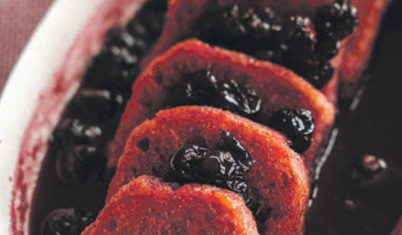 Yeni serinin ilk tarifi vişneli ekmek tatlısı