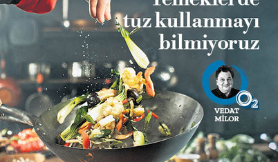 Yemeklerde tuz kullanmayı bilmiyoruz