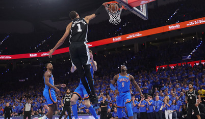 NBA'de Spurs, Batı Konferansı finaline galibiyetle başladı