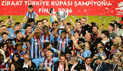 Türkiye Kupası'nda şampiyon Trabzonspor