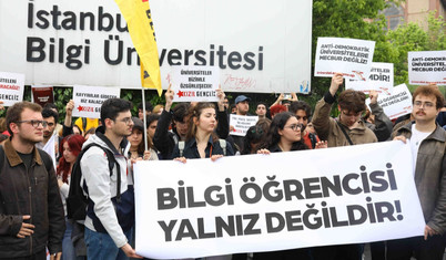 Bilgi Üniversitesi öğrencilerinden yönetime çağrı: Bu haksız karar karşısında geri adım atmayın