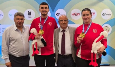 Şimal Yılmaz ile Fahrettincan Er, 23 yaş altında Avrupa şampiyonu oldu