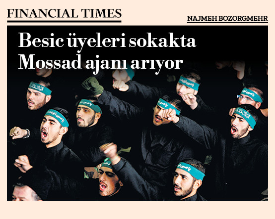 Besic üyeleri sokakta Mossad ajanı arıyor