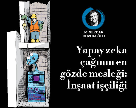 Yapay zeka çağının en gözde mesleği: İnşaat işçiliği