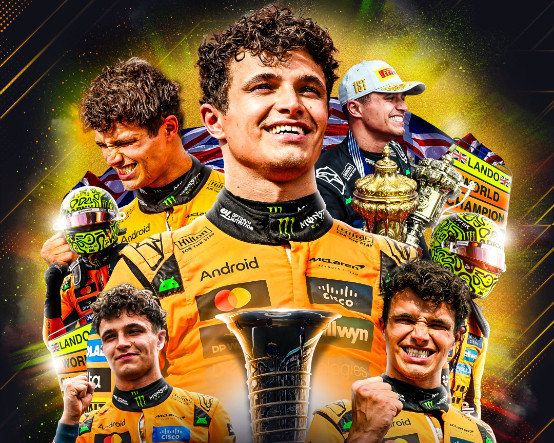 F1'de şampiyon Lando Norris!