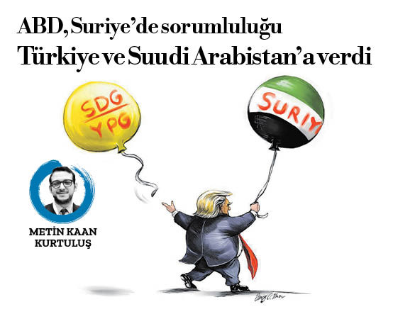 ABD, Suriye’de sorumluluğu Türkiye ve Suudi Arabistan’a verdi