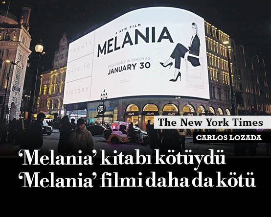 ‘Melania’ kitabı kötüydü ‘Melania’ filmi daha da kötü
