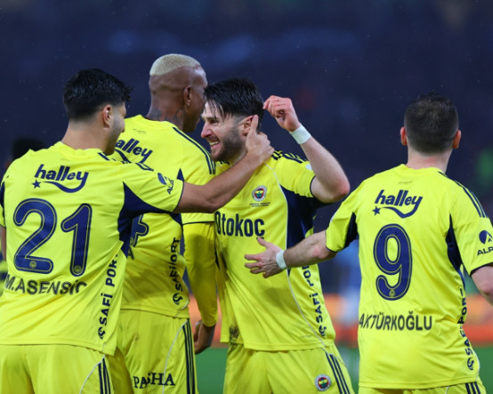Derbide kazanan Fenerbahçe