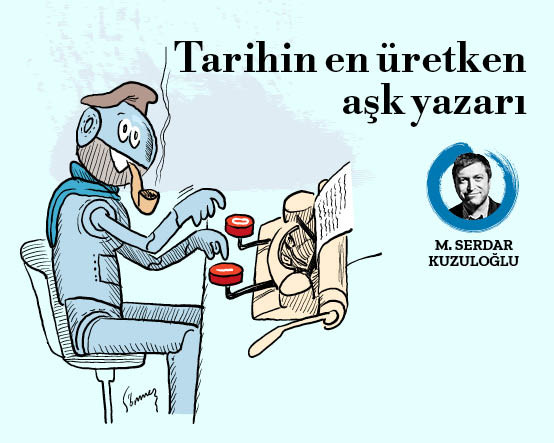 Tarihin en üretken aşk yazarı
