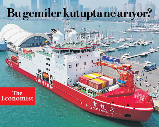 Bu gemiler kutupta ne arıyor?