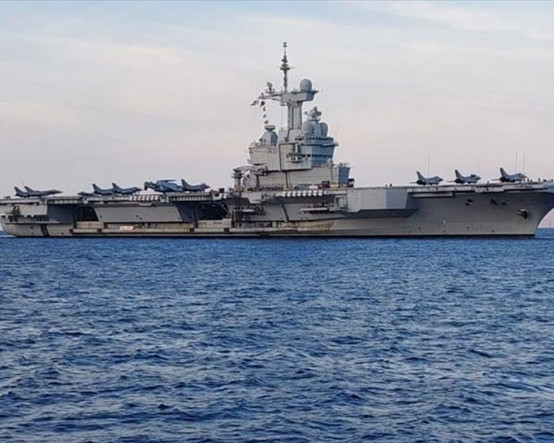 Baltık Denizi’ndeki görevini yarıda kesti: Fransız Charles de Gaulle uçak gemisi Doğu Akdeniz yolunda