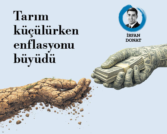 Tarım küçülürken enflasyonu büyüdü
