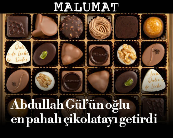 Abdullah Gül’ün oğlu ünlü çikolata markası Läderach’ı getirdi