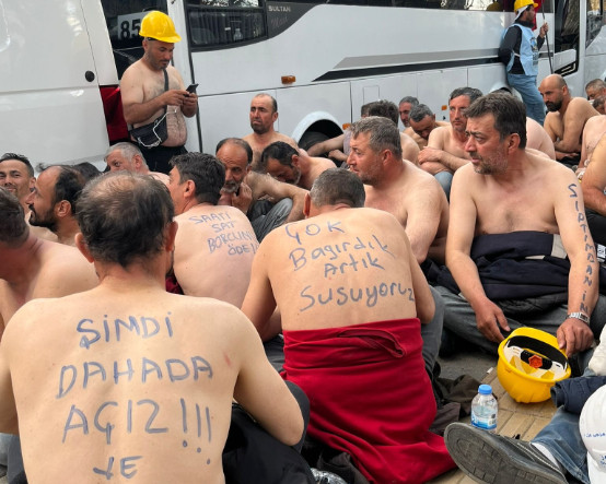 Doruk Madencilik grevi kazanımla sonuçlanmıştı: Patron Sebahattin Yıldız "Bana küfredenle çalışmam" diyerek işçileri ücretsiz izne çıkarmış
