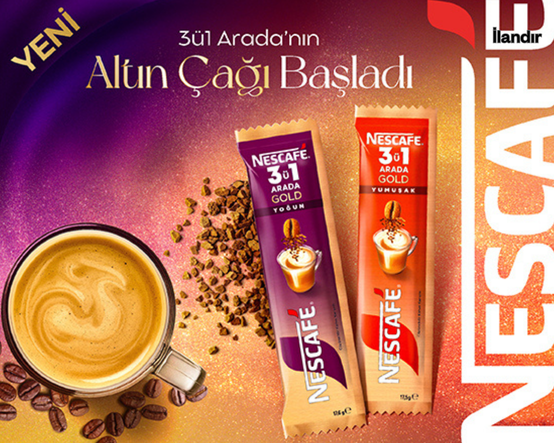 NESCAFÉ’den 3ü1 Arada Gold hamlesi