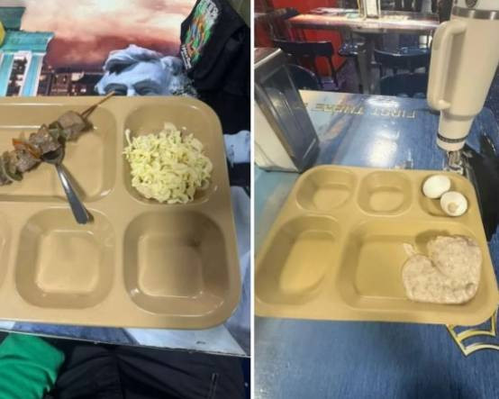 ABD askerlerinin Orta Doğu'daki yemek krizi: Pentagon yalanladı, uçak gemisinden yeni kareler sızdı