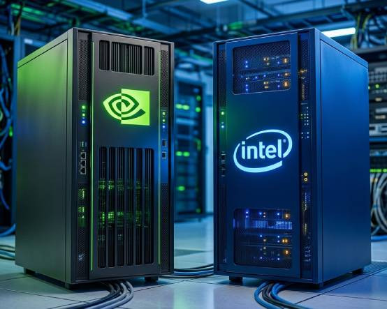 Nvidia ve Intel'den rekor: Birinin değeri 5 trilyon doları aştı, diğeri 1987 sonrası en iyi dönemini yaşıyor
