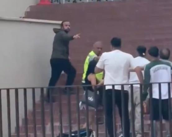 Lucas Torreira'ya yumruklu saldırının görüntüleri ortaya çıktı