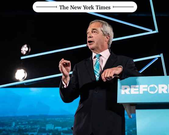 Nigel Farage’ın aşırı sağcı partisi Birleşik Krallık siyasetinin merkezinde