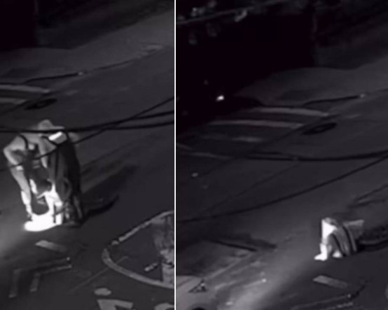 New York'ta rögar kapaklarından gizemli kişiler çıkmaya başladı