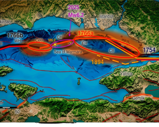 Marmara Denizi için kritik uyarı: 7.4’e kadar deprem senaryosu