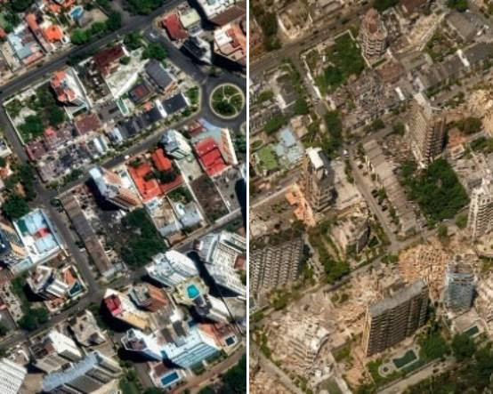 Venezuela'daki yıkım uzaydan görüntülendi: 39 saniye arayla 7.2 ve 7.5'lük deprem, yüzlerce ölü