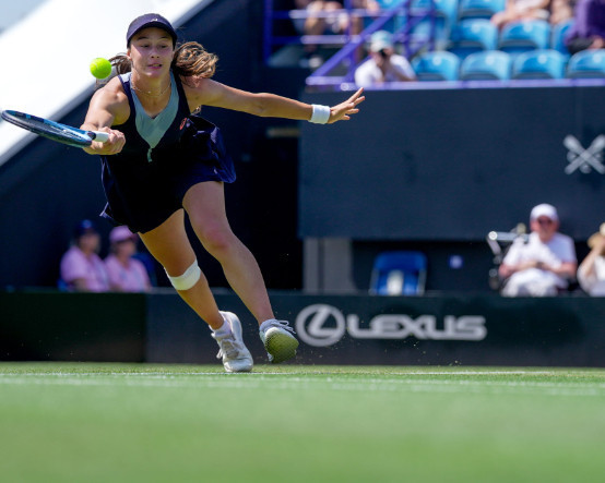 Zeynep Sönmez, Wimbledon'da ikinci tura yükseldi