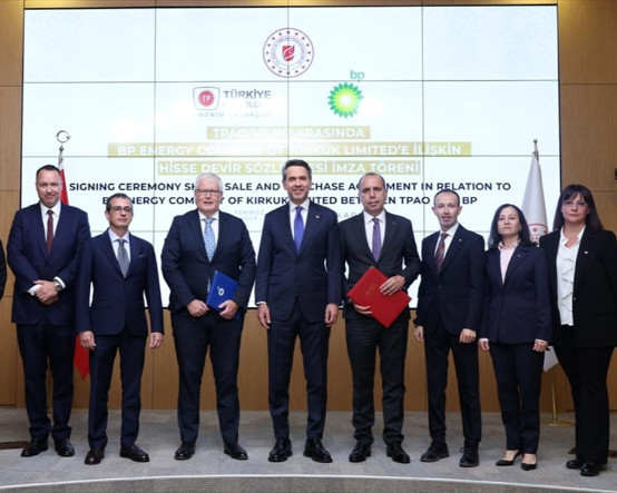 BP ile imzalar atıldı: Türkiye, Kerkük'teki enerji sahalarına ortak oldu