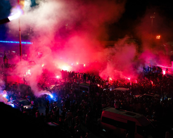 Trabzon Havalimanı'nda Salah'ı 'şaşırtan' karşılama: "Kelimelere dökmekte zorlanıyorum"