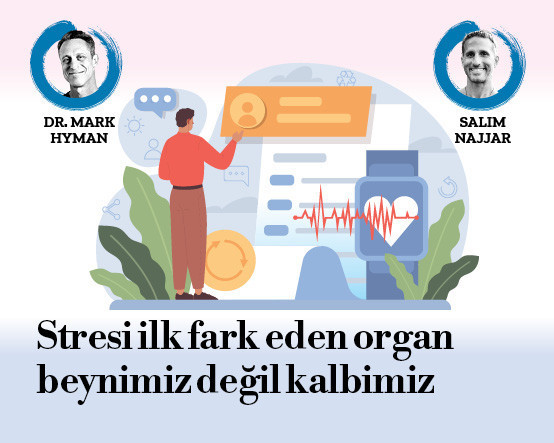Stresi ilk fark eden organ beynimiz değil kalbimiz