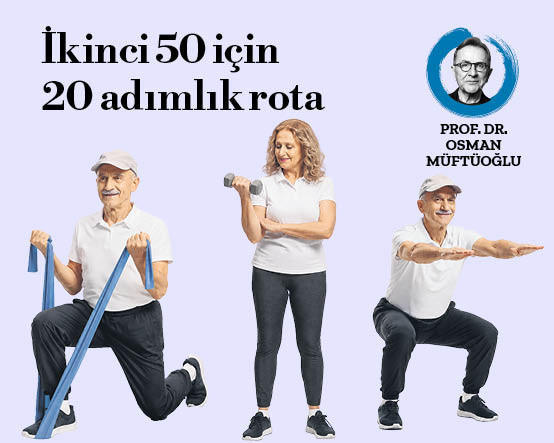 İkinci 50 için 20 adımlık rota