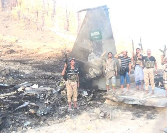 CNN: Enkaz parçaları F-15'e benziyor, Husiler Suudilere ait savaş uçağını düşürdüğünü iddia etti