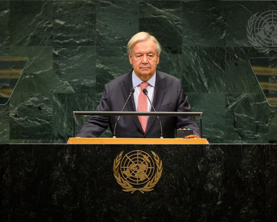 BM Genel Kurulu'na son kez hitap eden Guterres'ten 'yapay zeka' mesajı
