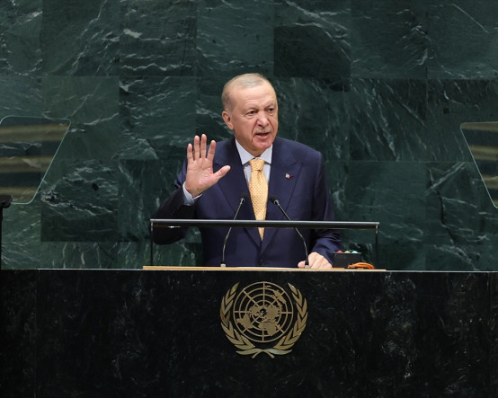 BMGK'da reform çağrısı yaptı: Cumhurbaşkanı Erdoğan'ın BM Genel Kurulu'ndaki konuşmasından öne çıkanlar