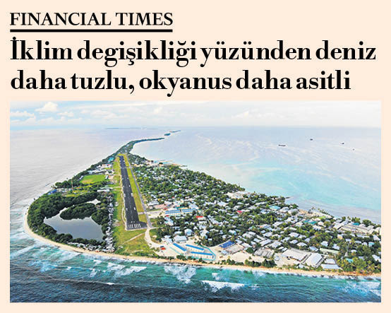 İklim değişikliği yüzünden deniz daha tuzlu, okyanus daha asitli