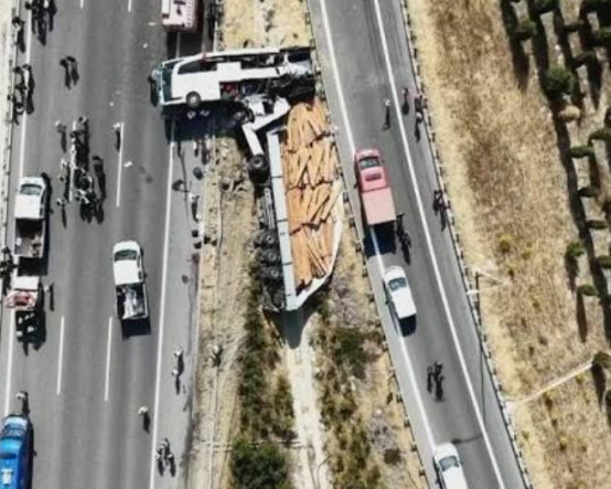 Manisa'da yaşanan faciaya ilişkin görüntüler ortaya çıktı