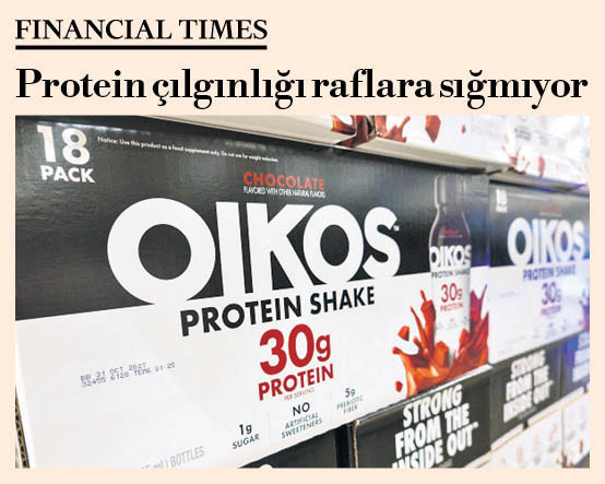 Protein çılgınlığı raflara sığmıyor