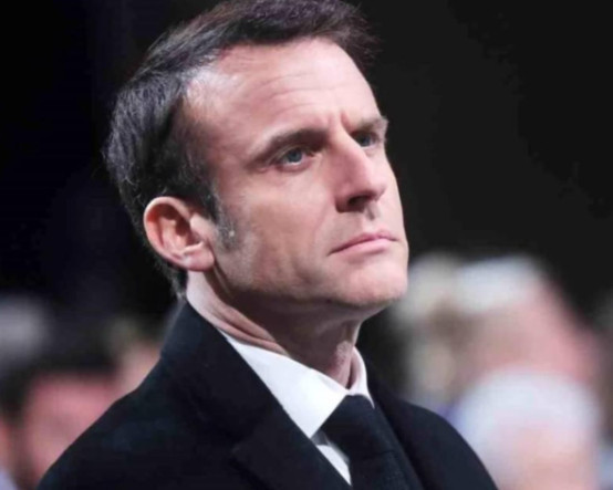 Macron protestocuları hedef aldı: Yağma yapan o insanlar suçlarının bedelini ödemeli