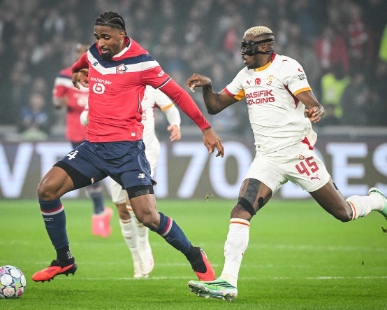 Galatasaray, Şampiyonlar Ligi'nde galibiyetle tanıştı: Aslan, Lille'i 4 golle geçti