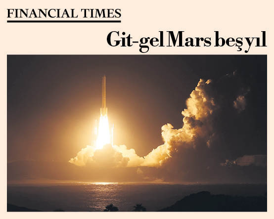 Git-gel Mars beş yıl
